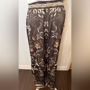 Rachel Zoe Tonal Color Wide Leg Pant